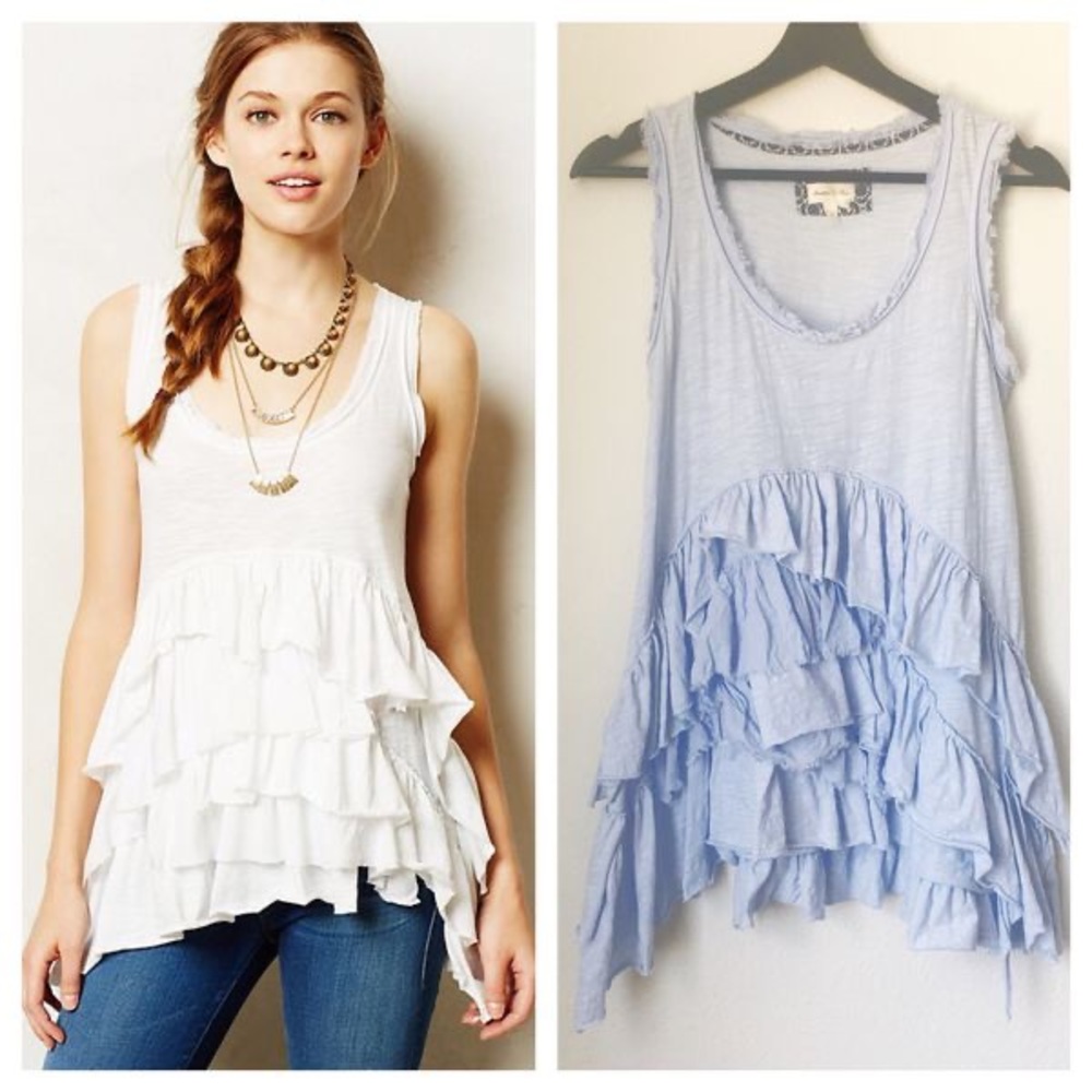 Anthropologie Rue Meadow Petticoat Tank